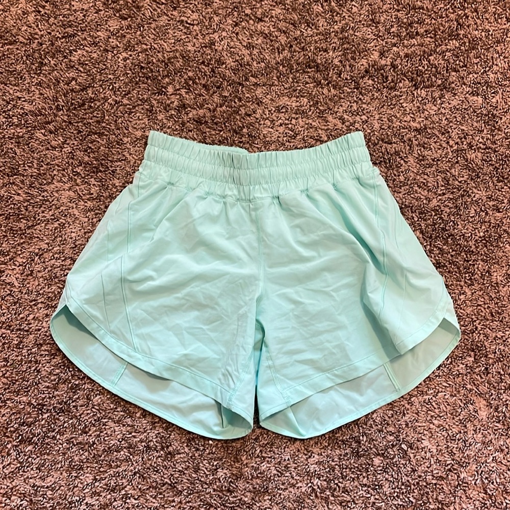 Mint green Lululemon Shorts